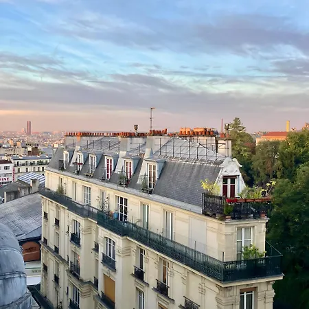 Apartment Amazing Sacre-coeur Views In Montmartre Paris